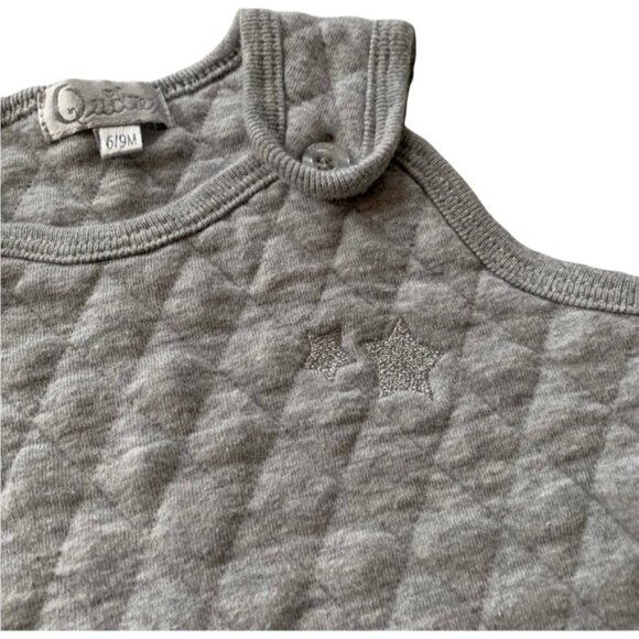 Quiltex Star Embroidered Quilted Romper 6-9 Months - Picture 3 of 6